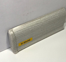 Плинтус Ideal Comfort 55mm Ясень серый 253 фото 3 | FLOORDEALER